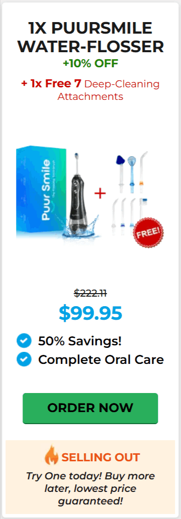 PuurSmile Water Flosser