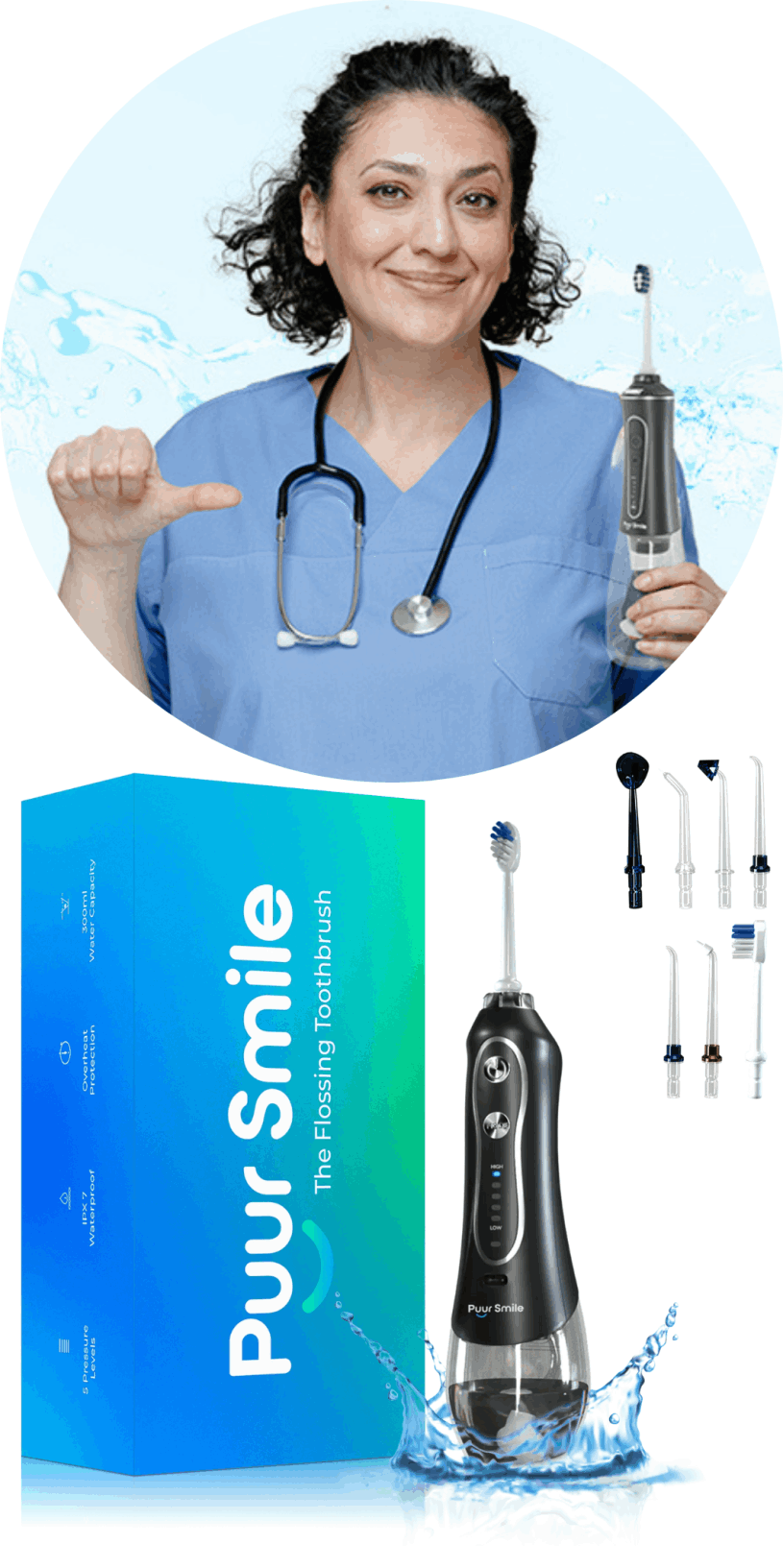 PuurSmile Water Flosser